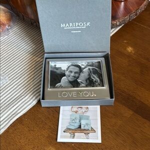 Mariposa Silver Picture Frame